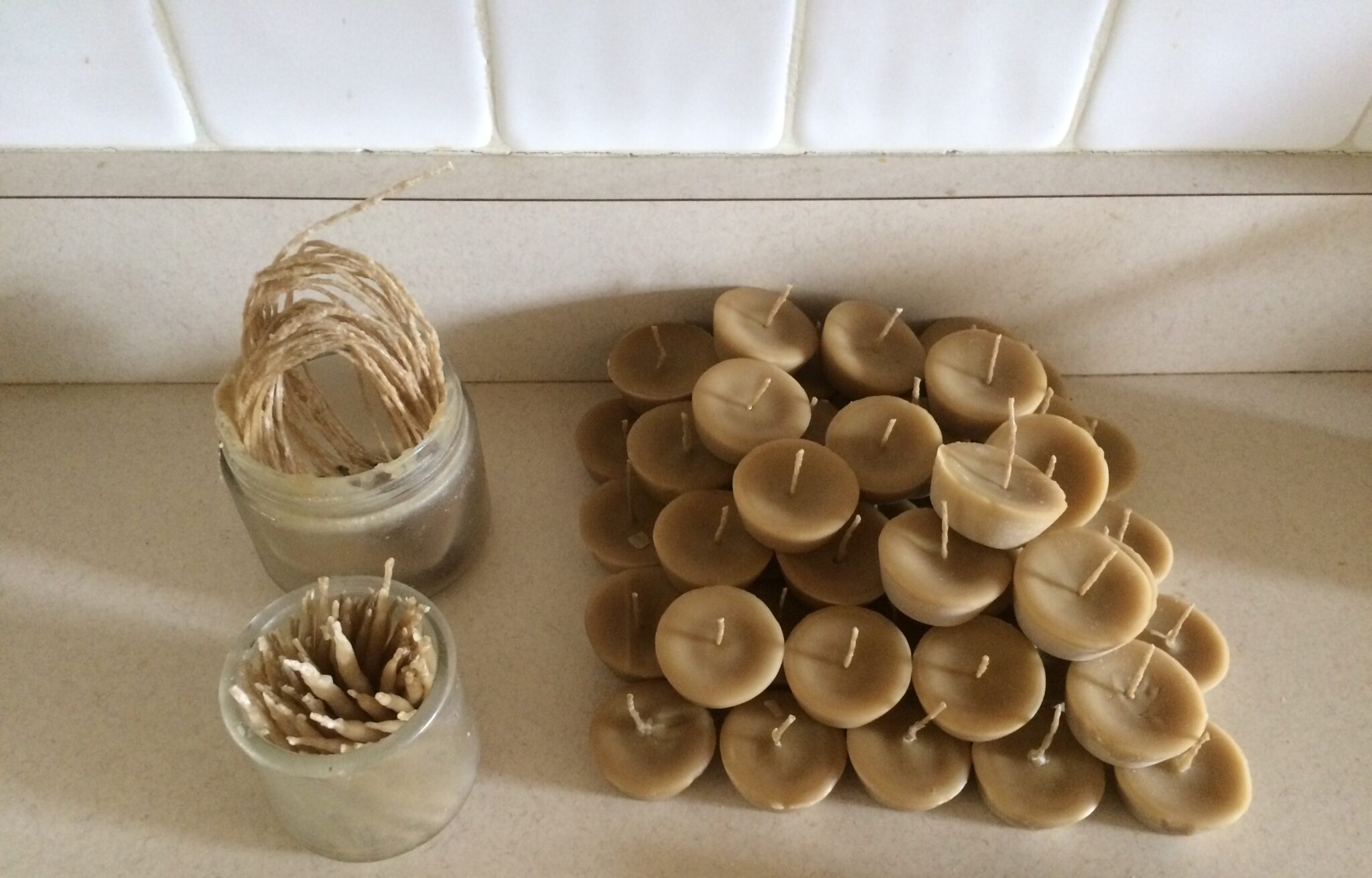 beeswax candles with handspun wicks remnant trading company